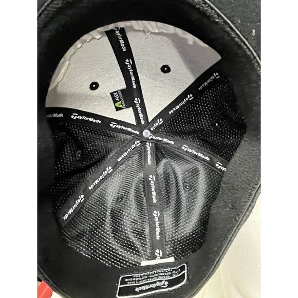 Taylormade Hat Adjustable R11s Black RBZ Driver Lightweight Golf Cap Flex Fit - Picture 6 of 7